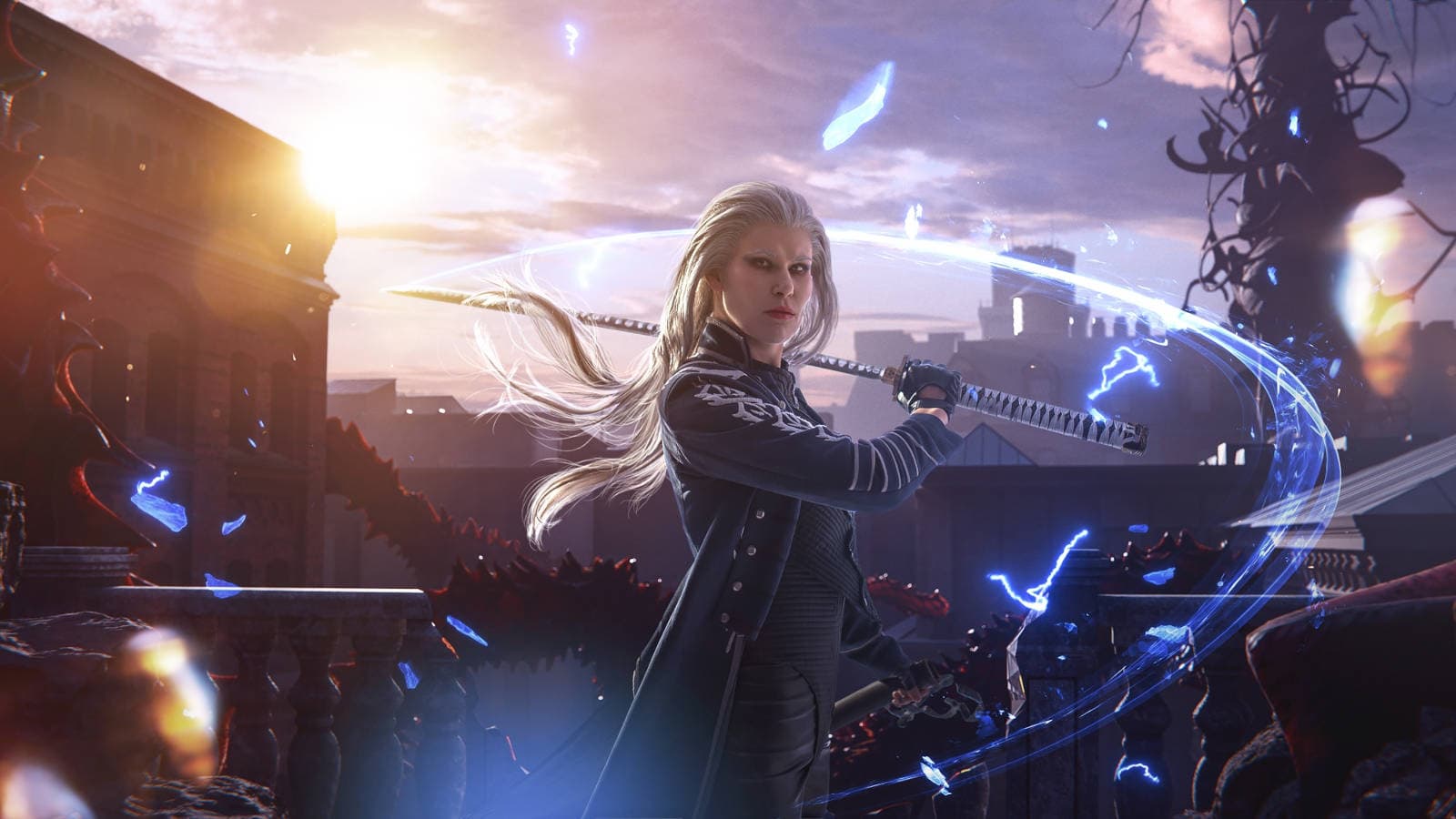 Female Vergil cosplay