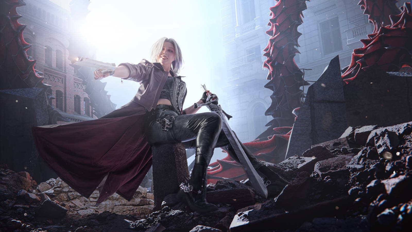 Female Dante cosplay