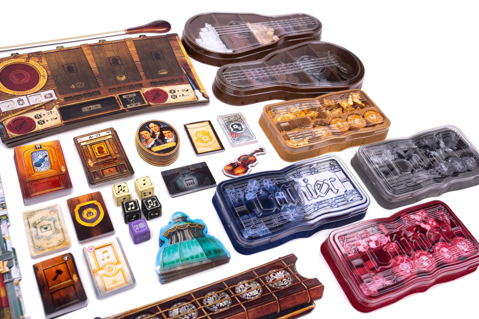 Фрагмент игрового поля Лютье с зоной мастерской