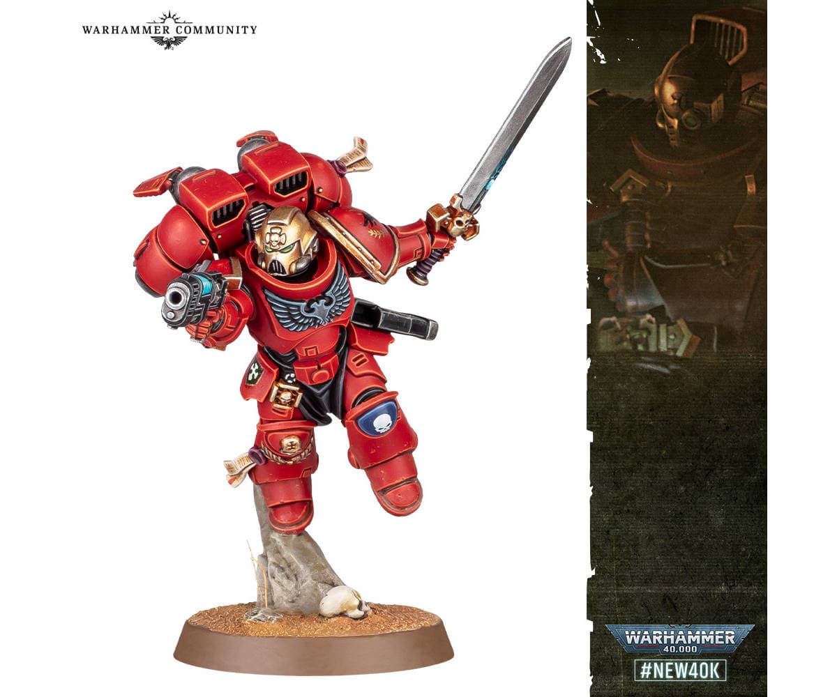 Close-up of the Vanguard Veteran miniature