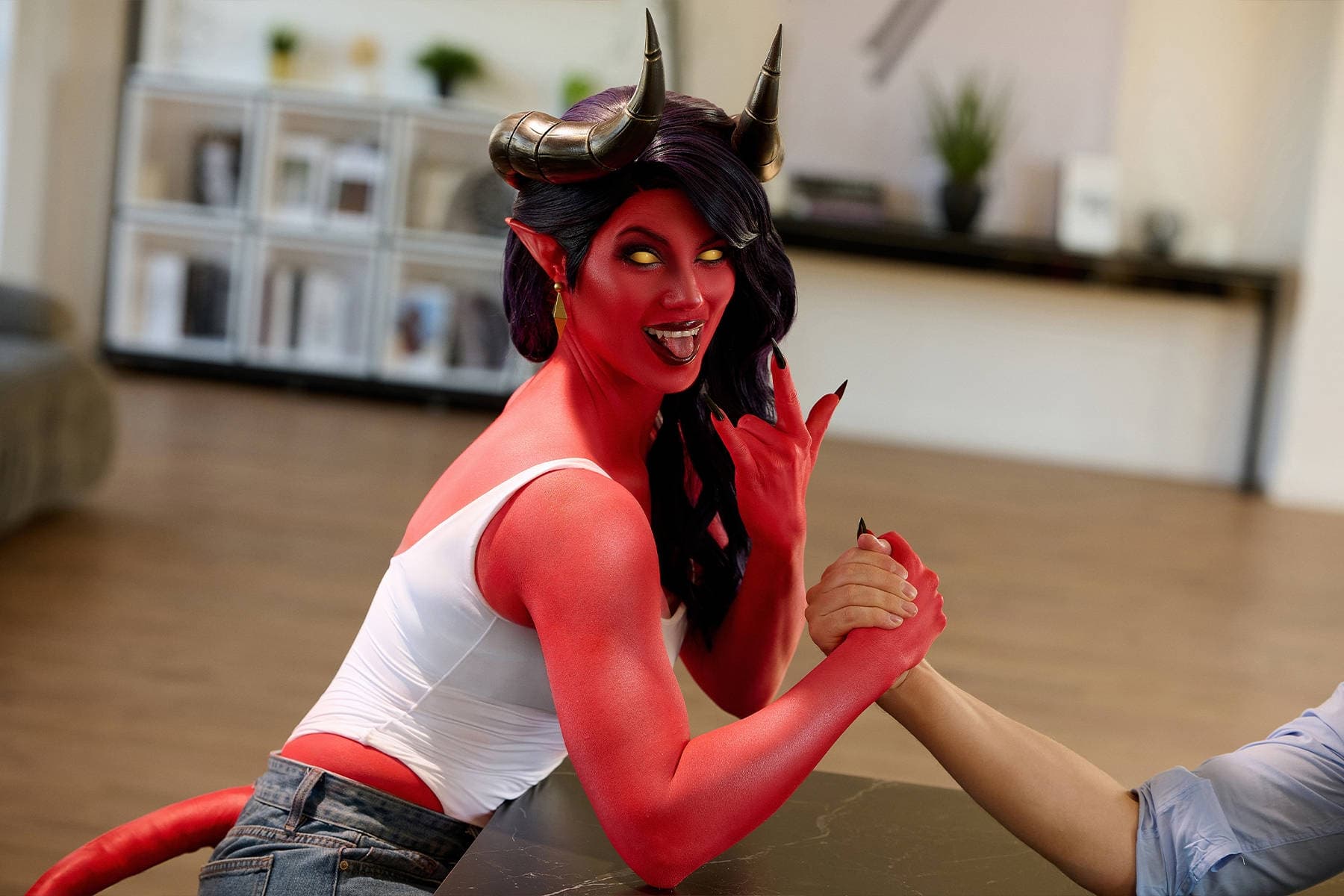 Cosplayer KamikoZero as Malevola Gibb