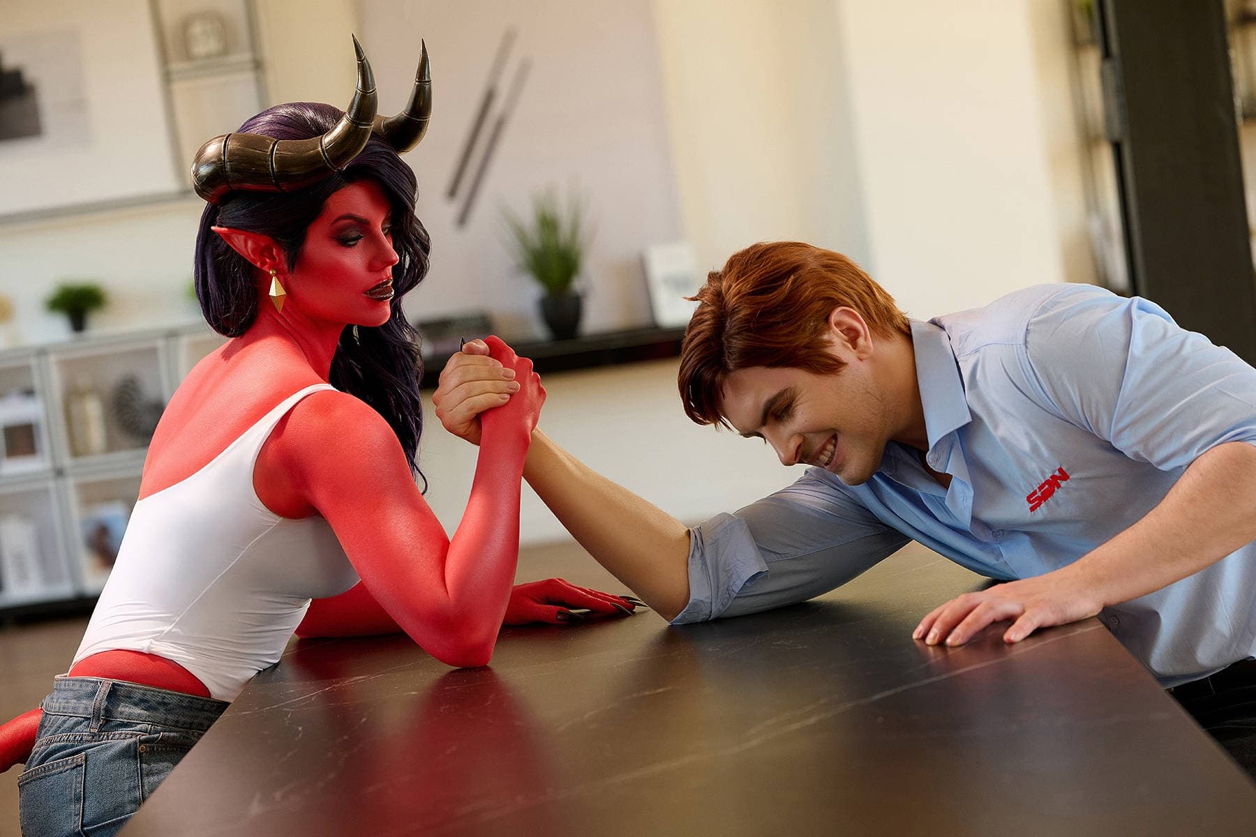 Cosplayer GraysonFin in Robert Robertson