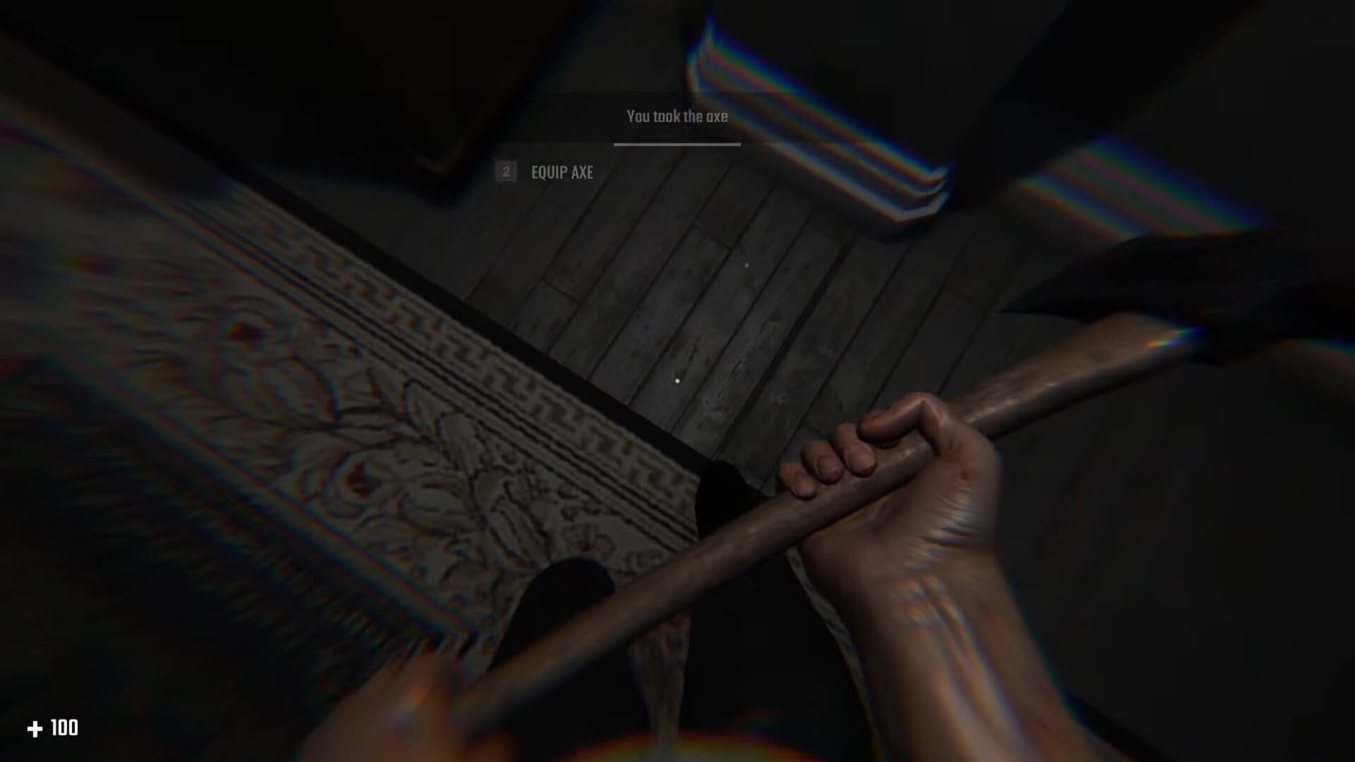 Chamber Survival character fighting a zombie