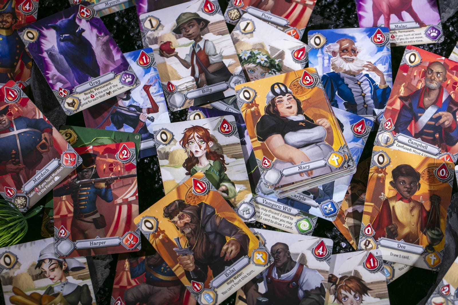 Игровое поле настольной игры Голод