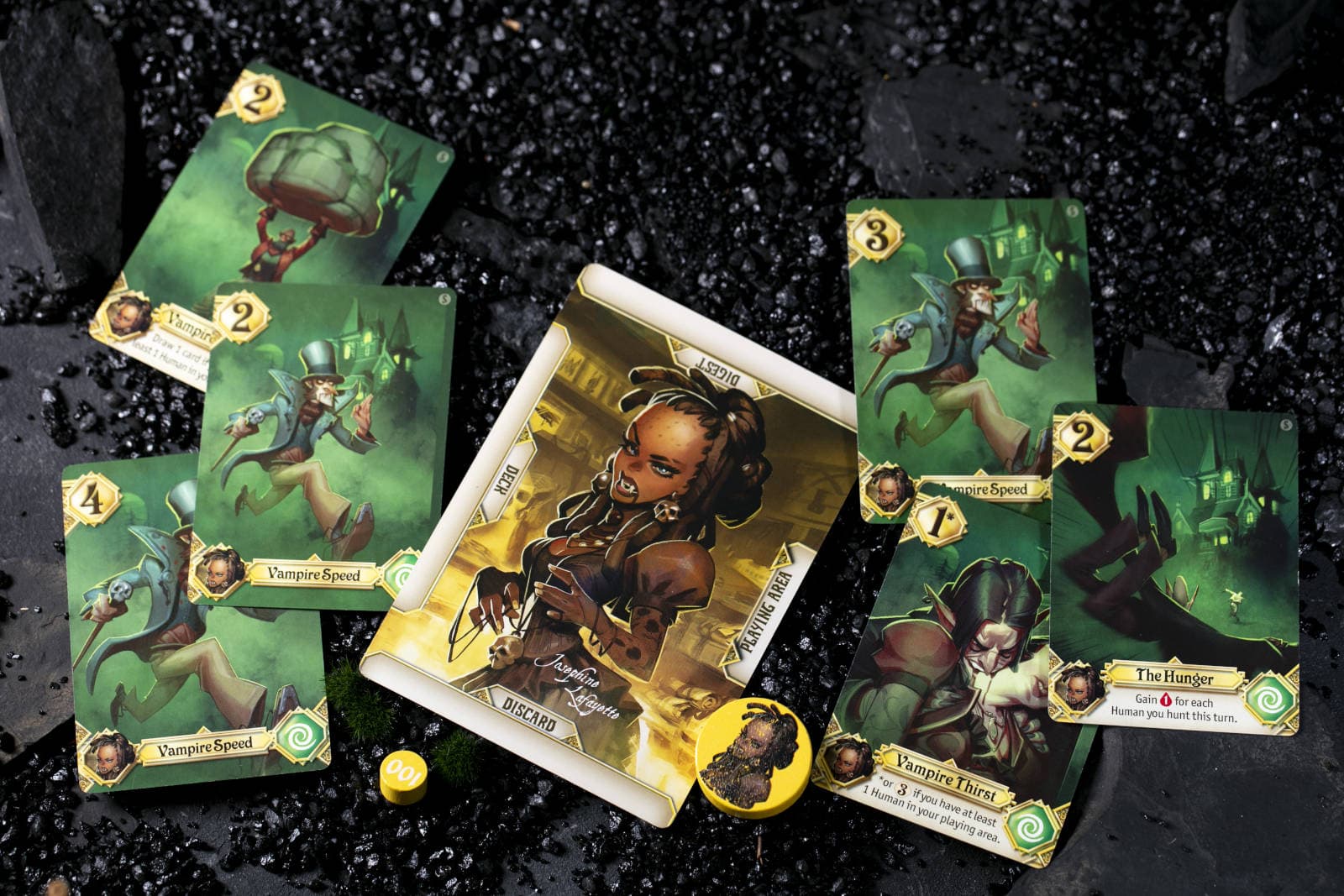 Компоненты игры Голод