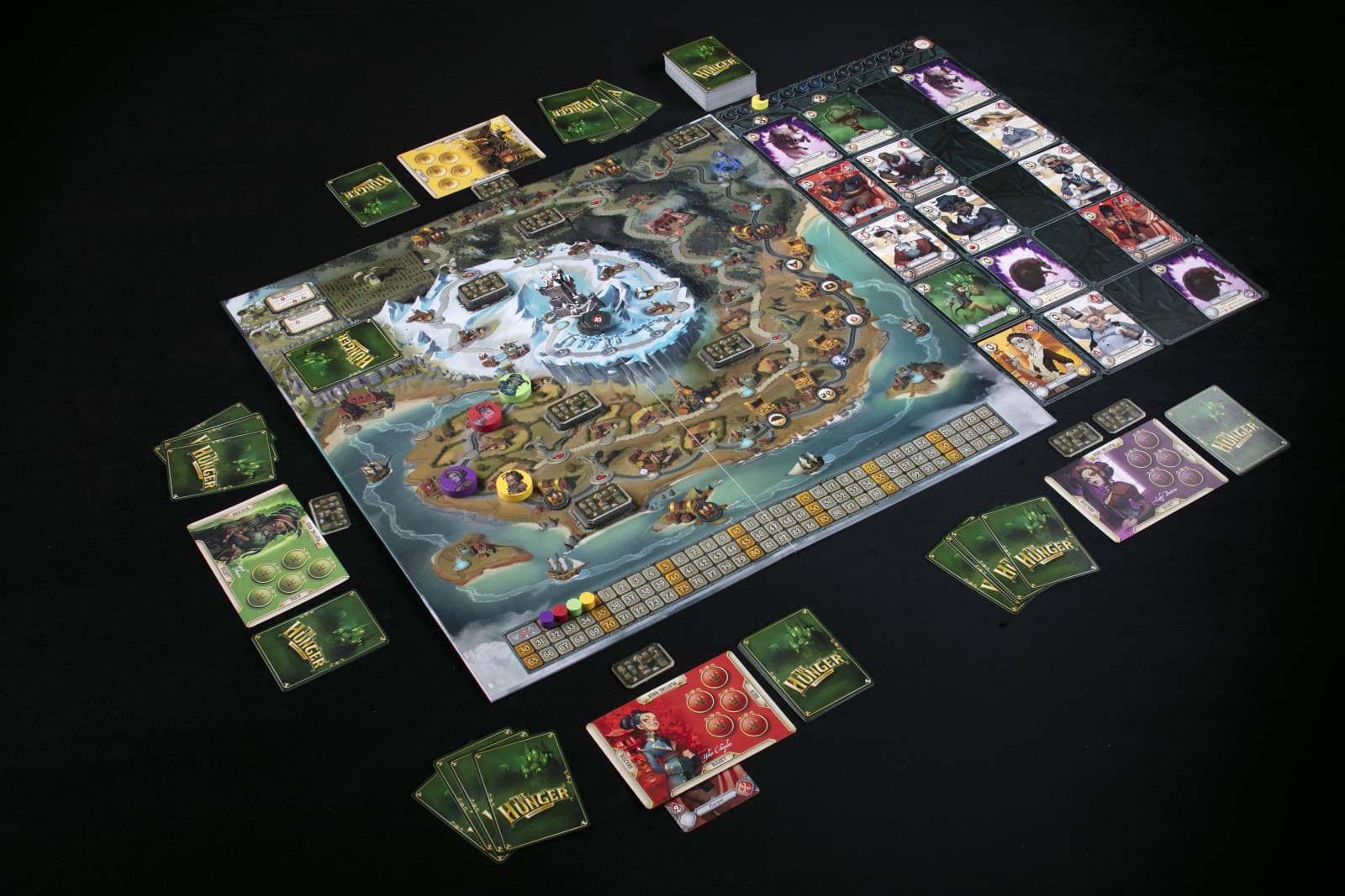 Игровой процесс настольной игры Голод