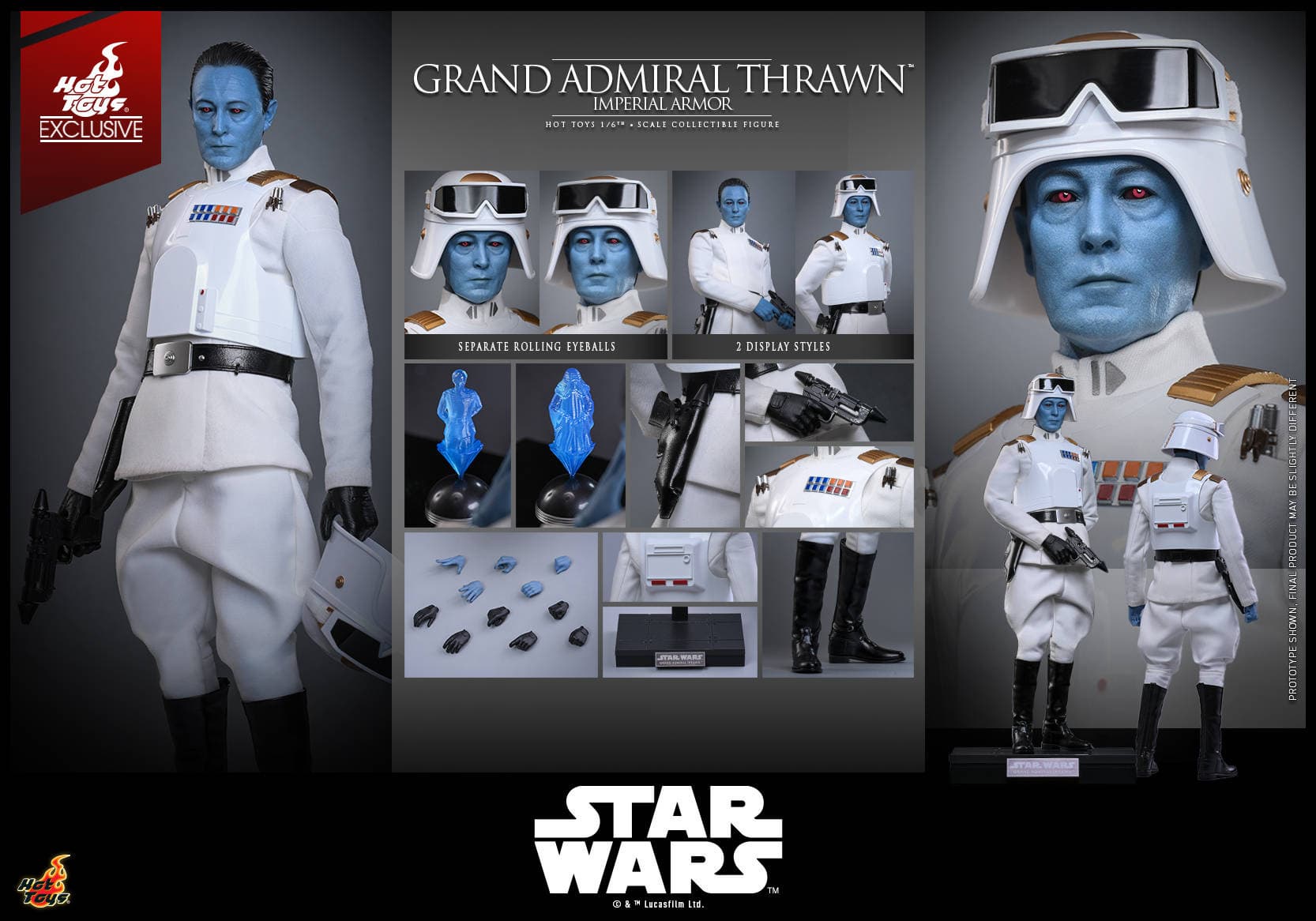 Права на изображения принадлежат Lucasfilm и Hot Toys