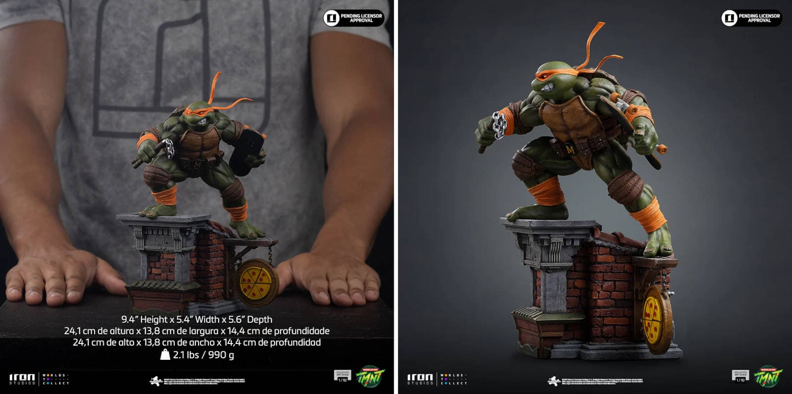 Права на изображения принадлежат Viacom International Inc., Nickelodeon и Iron Studios