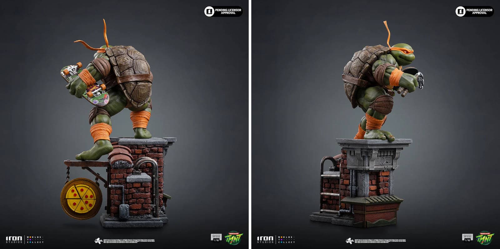 Права на изображения принадлежат Viacom International Inc., Nickelodeon и Iron Studios