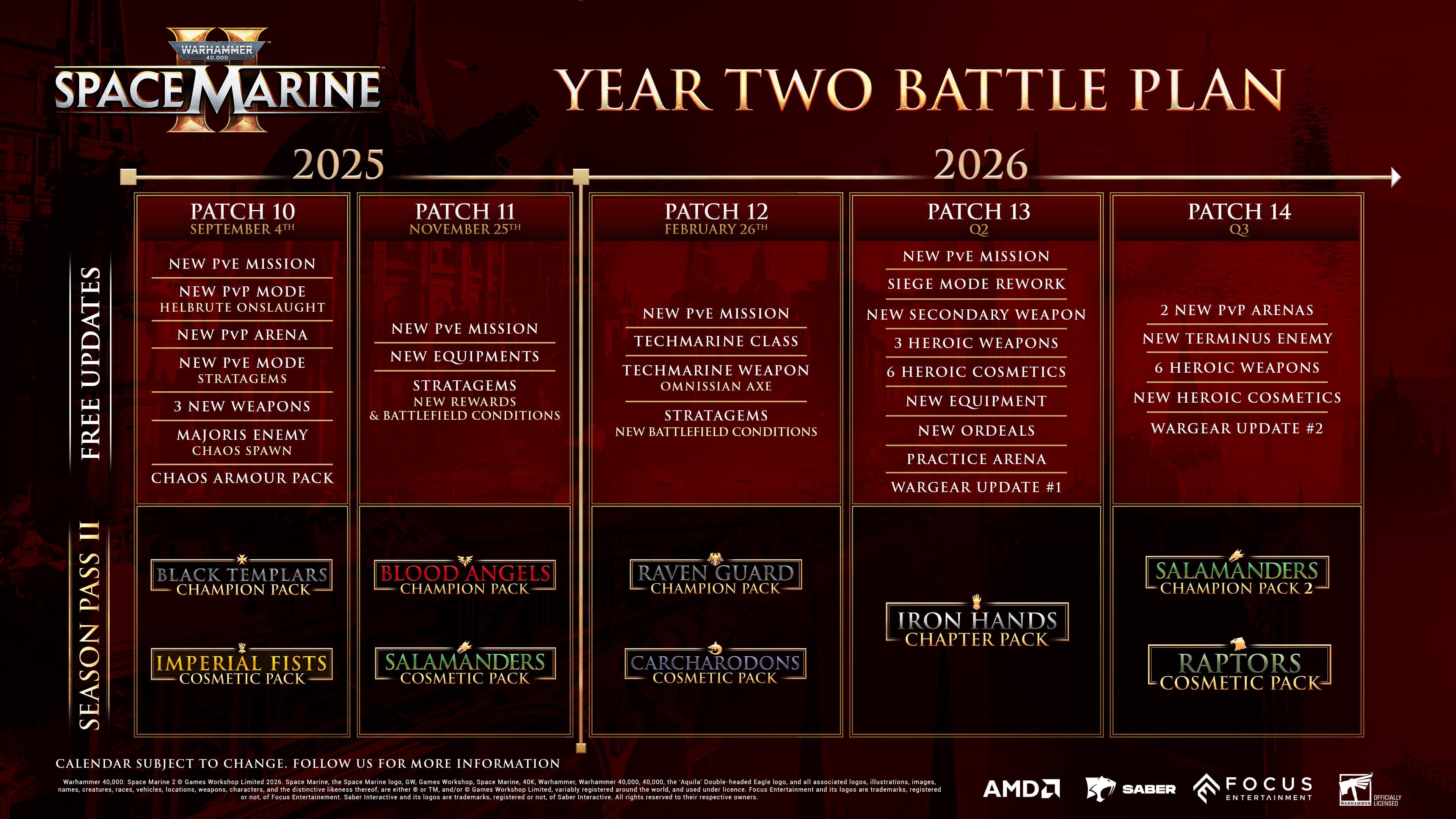Saber Interactive / Warhammer 40,000: Space Marine 2
