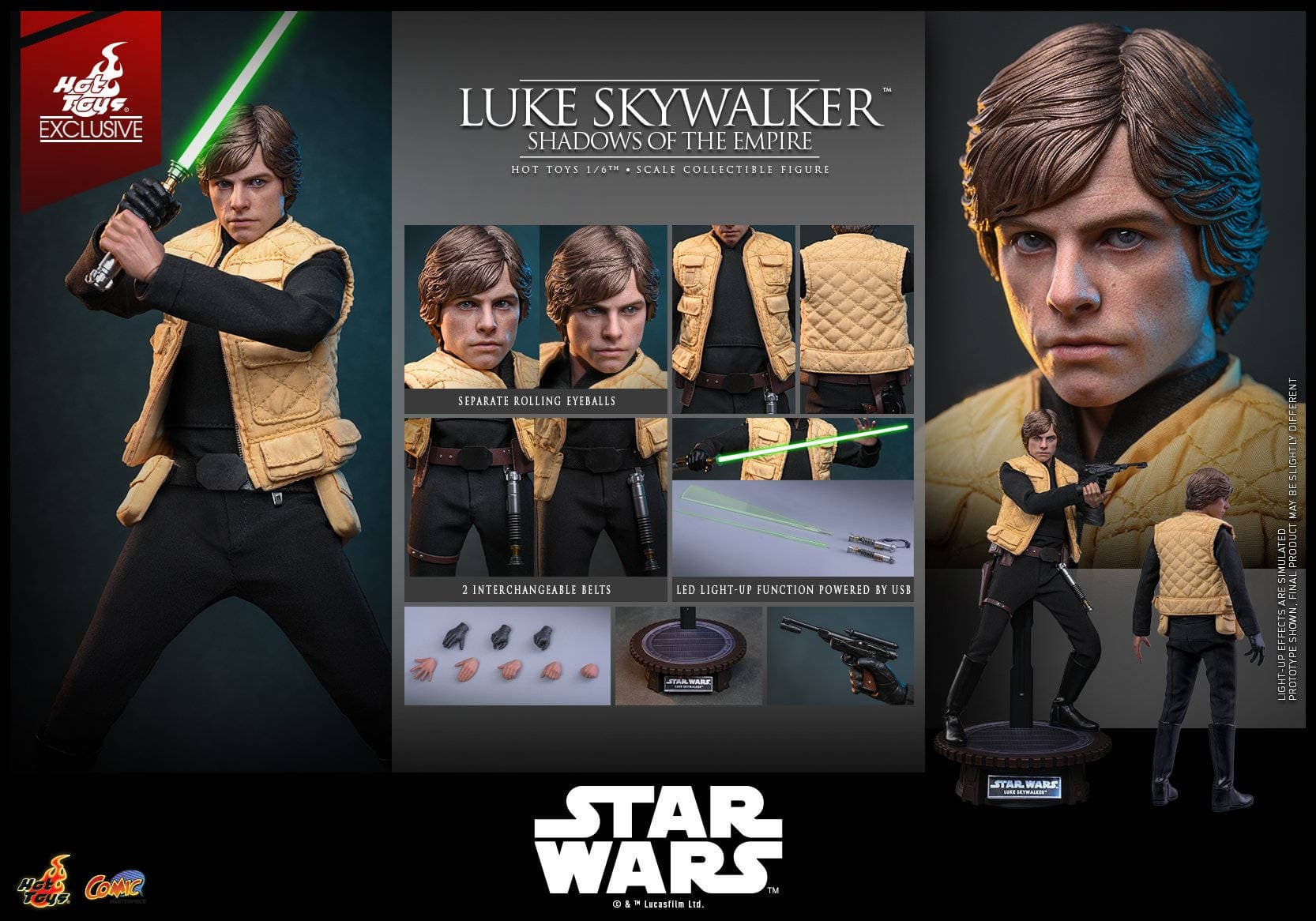 Права на изображения принадлежат Lucasfilm и Hot Toys