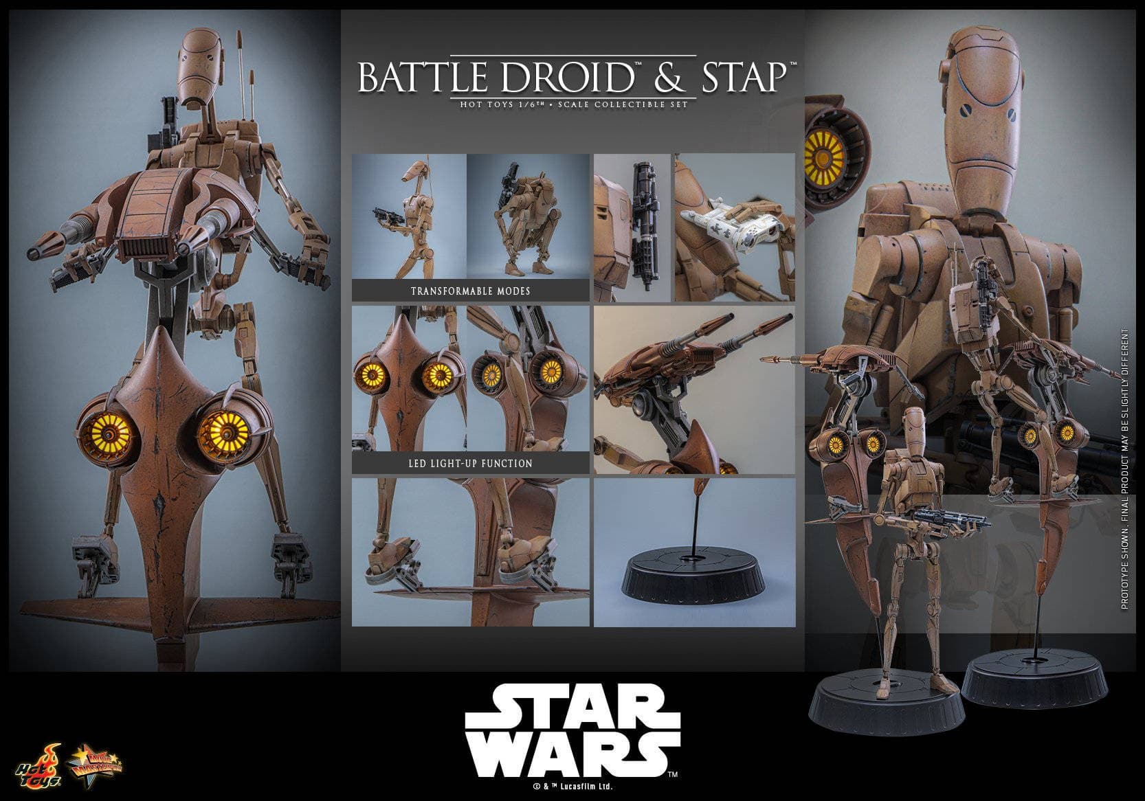 Права на изображения принадлежат Lucasfilm и Hot Toys