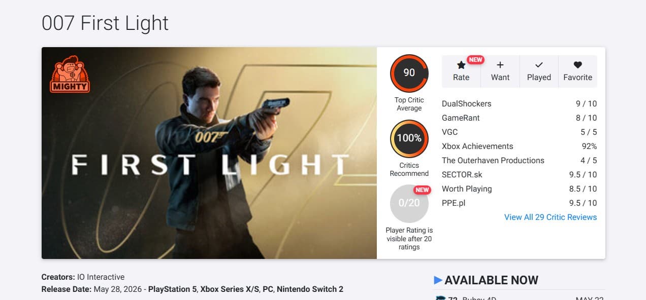 OpenCritic