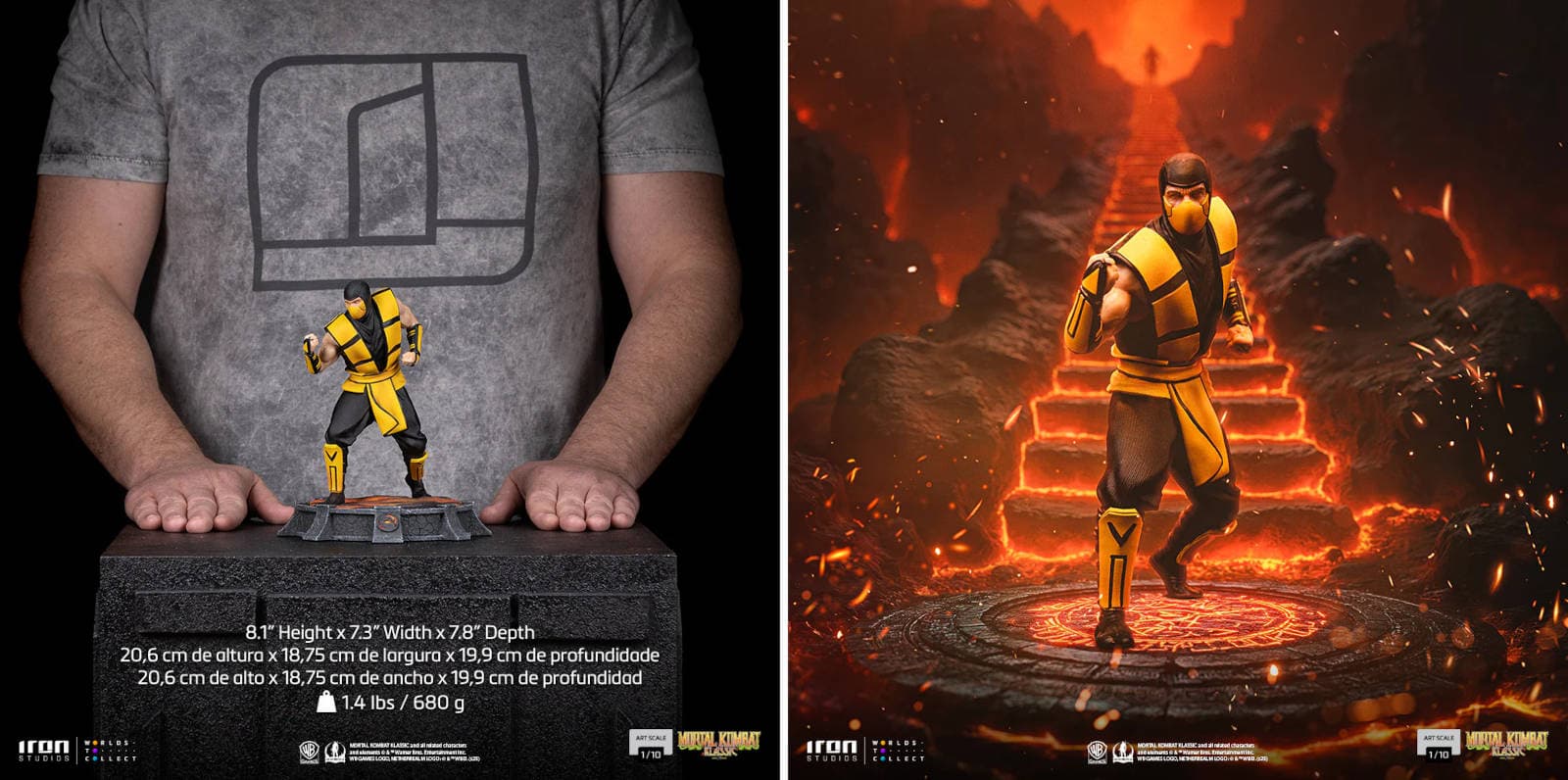 Права на изображения принадлежат Warner Bros. Entertainment, NertherRealm и Iron Studios