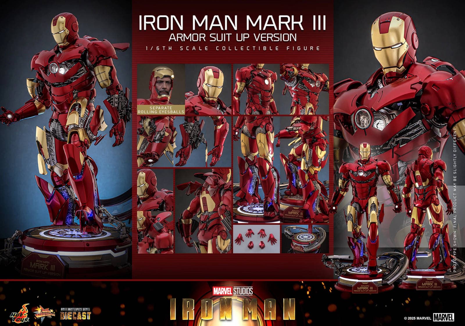 Права на изображения принадлежат Marvel и Hot Toys