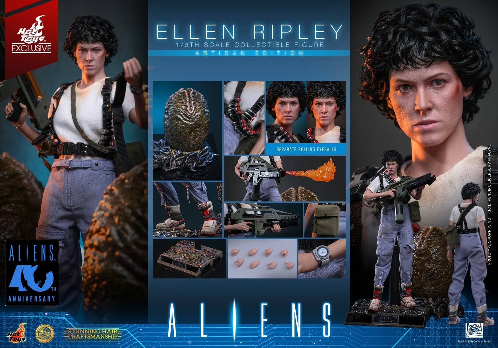 Права на изображения принадлежат 20th Century Studios и Hot Toys