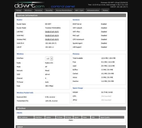 Настройка TrendNet TEW-818DRU Настройка TrendNet TEW-818DRU