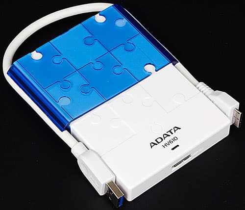 Портативный внешний винчестер AData DashDrive HV610 500 ГБ