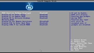 BIOS модели на Intel Core m5-6Y57