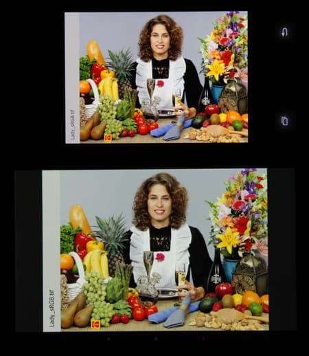 Обзор смартфона Samsung Galaxy Note 4. Тестирование дисплея