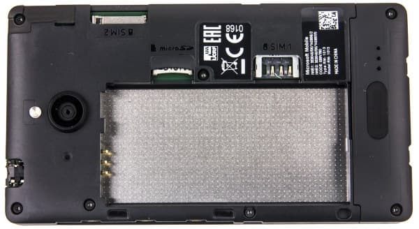 Коробка смартфона Nokia X2