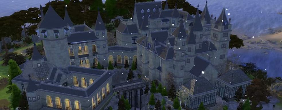 Гарри Поттер и Властелин колец в The Sims 4. Игрок воссоздаёт локации