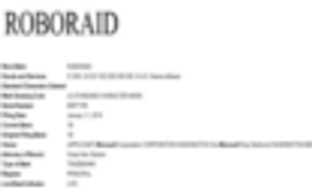 Microsoft registra la marca comercial Roboraid