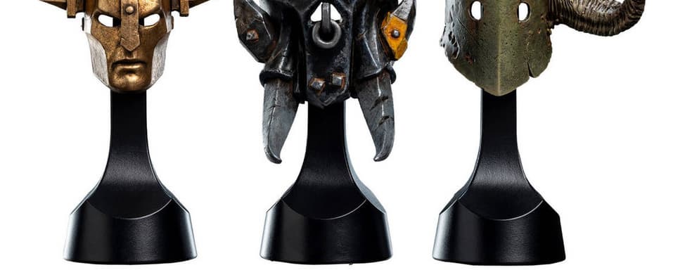 Weta Workshop открыла предзаказ на реплики шлемов Ардбоя, Либератора и Блайткинга из Warhammer Age of Sigmar