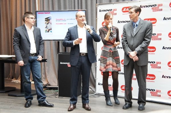 презентация смартфонов Lenovo