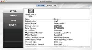 Утилита JetDrive Toolbox
