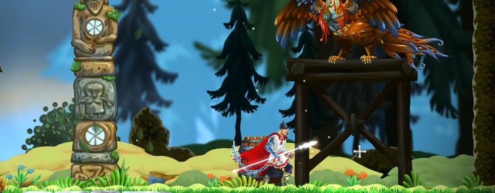 Метроидвания в мире сказок Руси Slavania нашла издателя