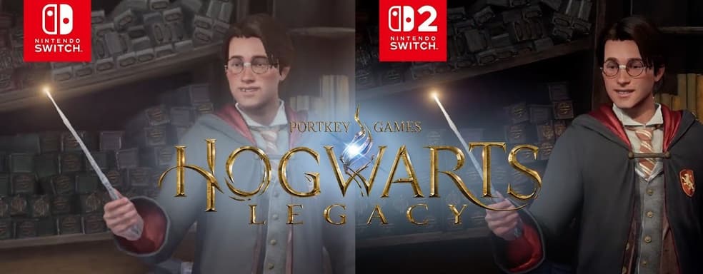Как выглядит Hogwarts Legacy на Switch 2 по сравнению со Switch 1. Вышло видеосравнение
