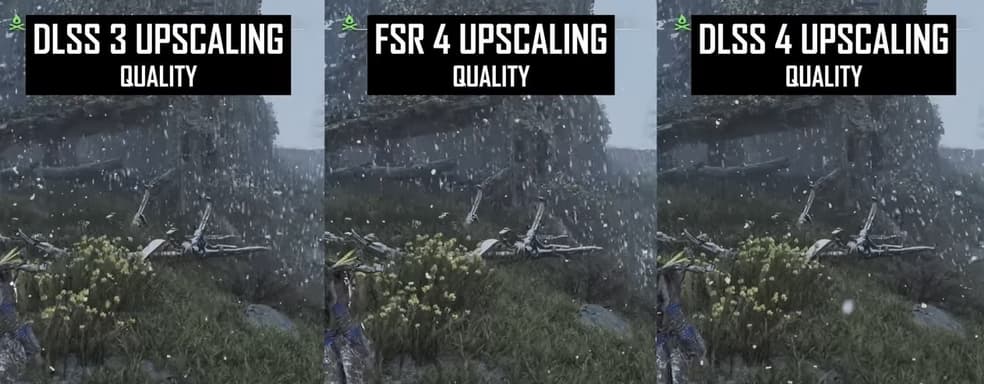 FSR 4 от AMD догоняет DLSS от NVIDIA в разрешении 1440p. Сотрудничество с PlayStation приносит плоды