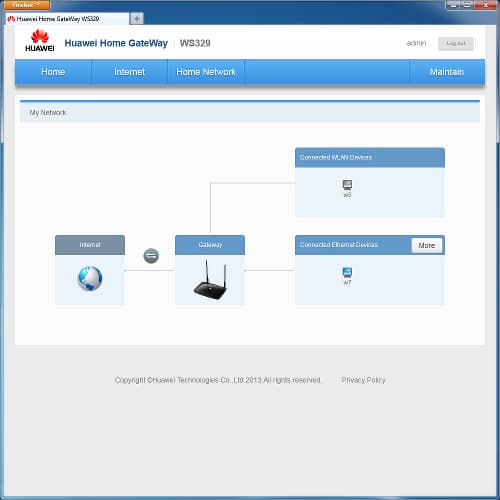 Настройка Huawei WS329 Настройка Huawei WS329