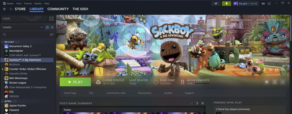 Вышло обновление Steam с изменённым внутриигровым оверлеем, заметками и многим другим