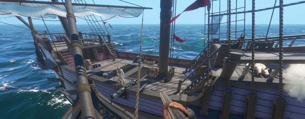Blackwake стала бесплатной. Это конкурент Skull and Bones и Sea of Thieves