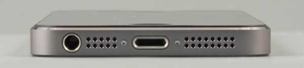 Нижняя грань iPhone 5s