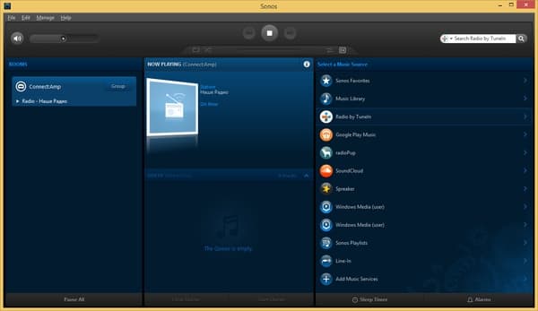 Программное обеспечение Sonos Controller