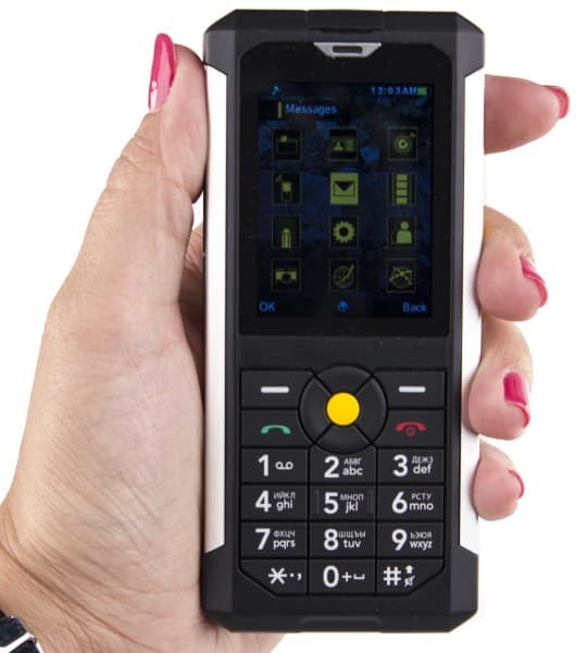 Дизайн телефона Cat B100