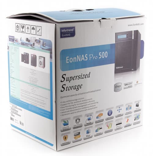 Упаковка EonNAS Pro 500 Упаковка EonNAS Pro 500