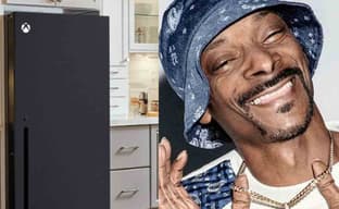 Microsoft подарила Снуп Догу оформленный в виде Xbox Series X холодильник. Компания затеяла войну рэперов с Sony