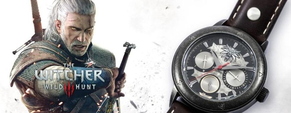 CD Projekt licensed The Witcher 3 brand merchandise. Admiring the watches, jacket, backpack and wallet
