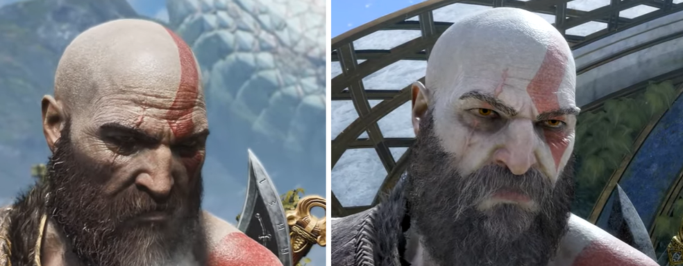 Графику God of War Ragnarok на PS5 сравнили с ПК-версией God of War на Ultra-настройках