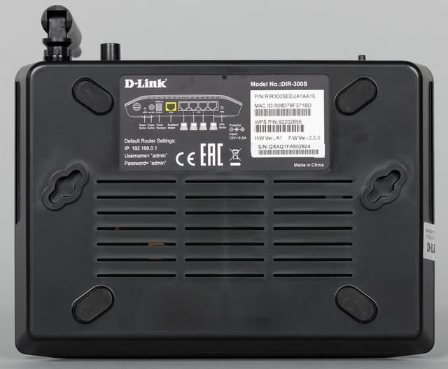 Внешний вид D-Link DIR-300S