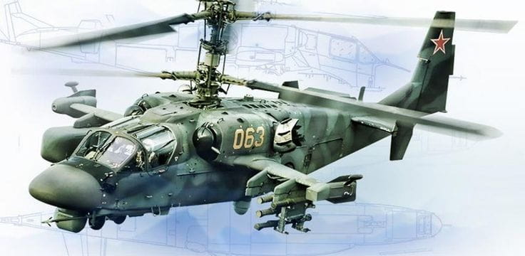 Ka-52 helicopter