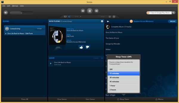 Программное обеспечение Sonos Controller