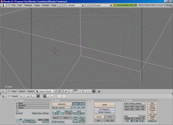Интерфейс редактора