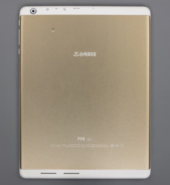 Дизайн планшета Teclast P98 3G