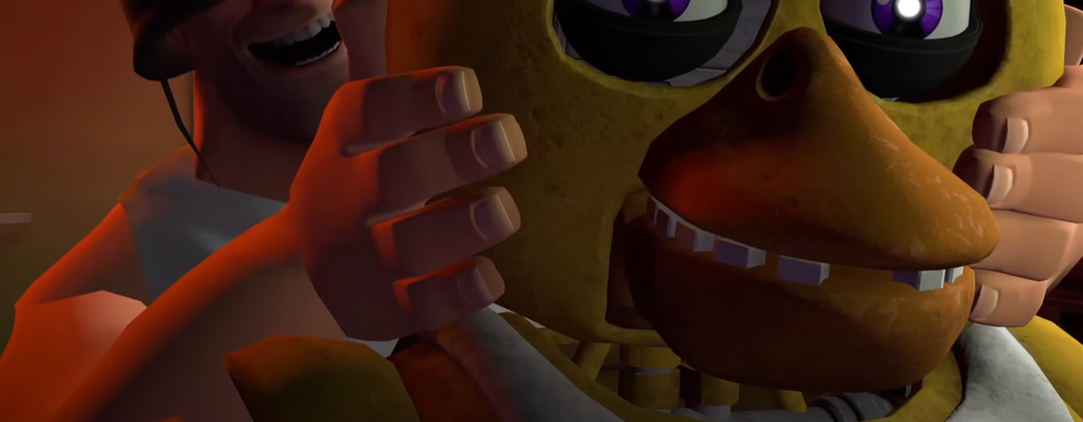 Five Nights at Freddy's против Team Fortress 2. Энтузиаст снял короткометражку о противостоянии знаменитых персонажей