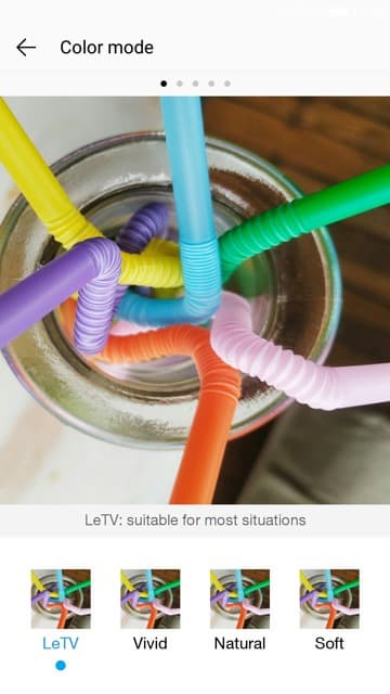 Обзор смартфона LeTV 1s. Тестирование дисплея